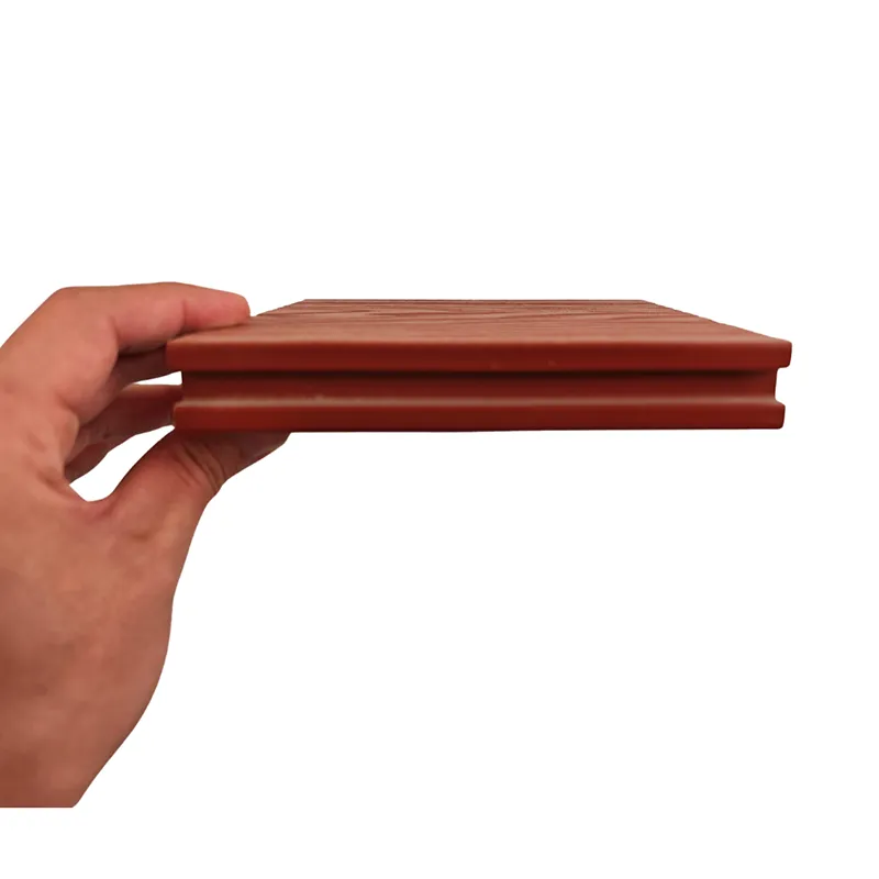 Commercial Grade WPC Decking - High-Traffic Public Space