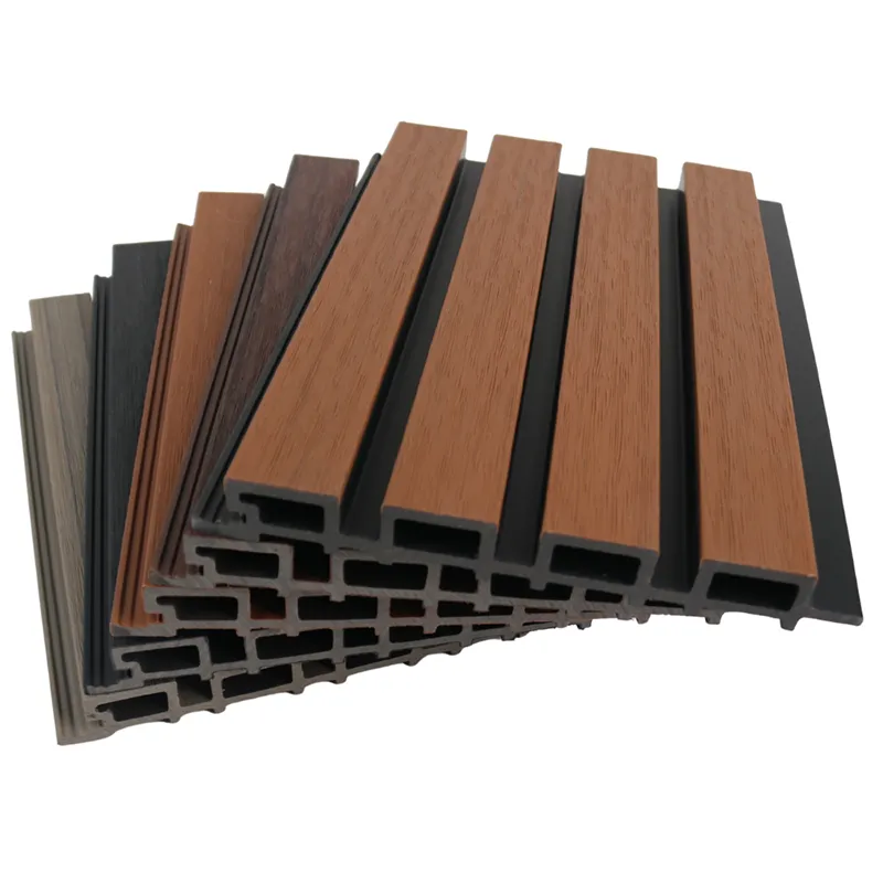 Modern WPC Slat Panel - Contemporary Interior Feature Wall