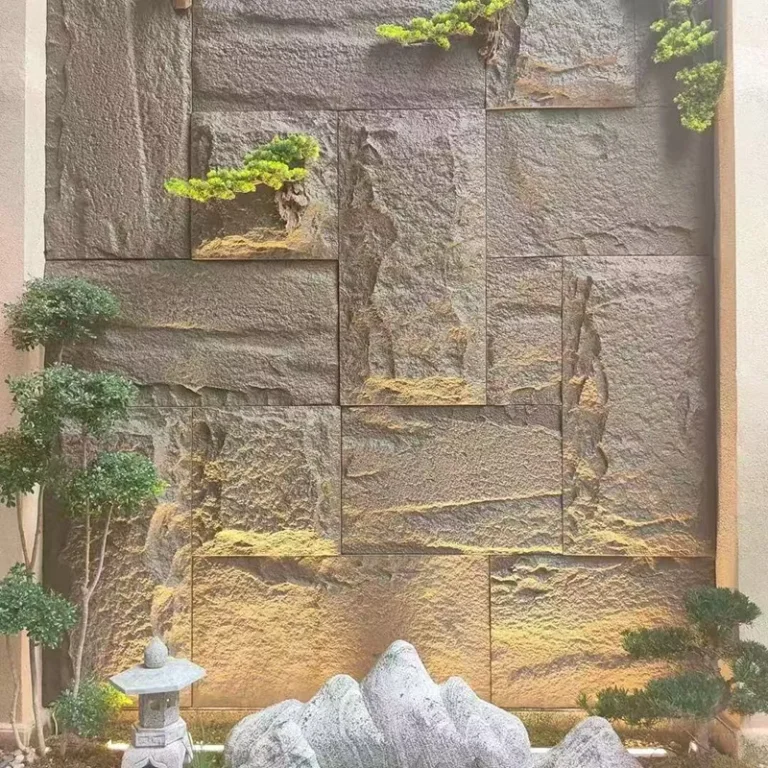 Realistic Stone Texture PU Cultured Stone - Natural Look-1